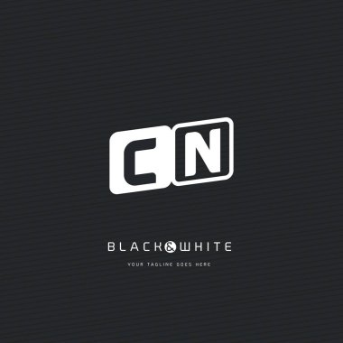 CN harf logo