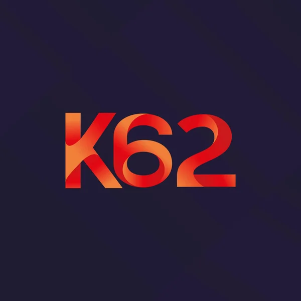 共同書簡ロゴ K62 — ストックベクタ