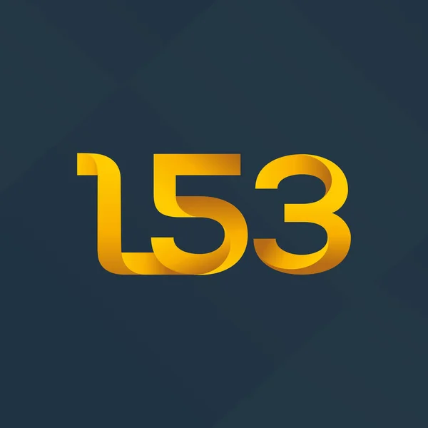 Wspólny list logo L53 — Wektor stockowy