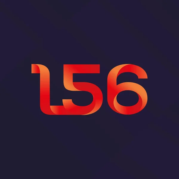 Logo común de la carta L56 — Vector de stock
