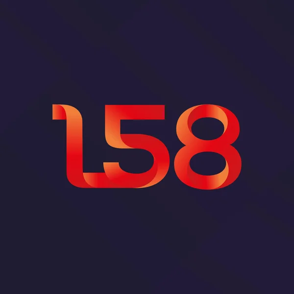 Logo común de la carta L58 — Vector de stock