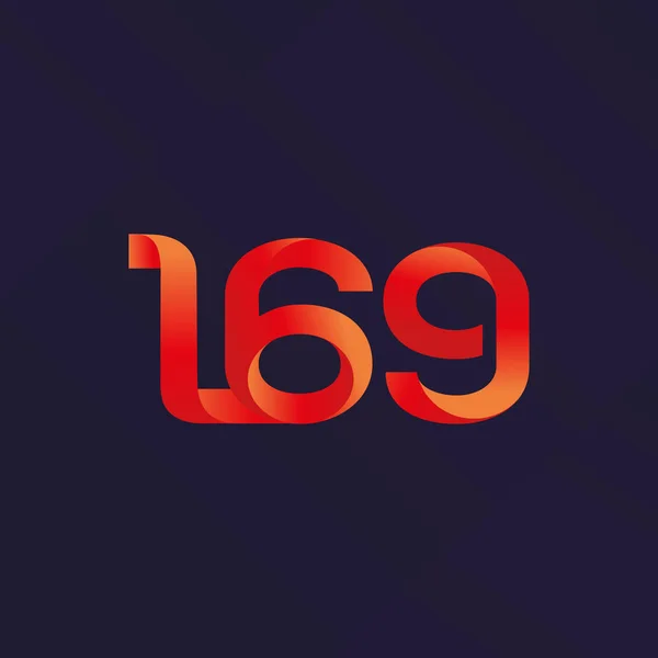 Gemensam skrivelse logotyp L69 — Stock vektor
