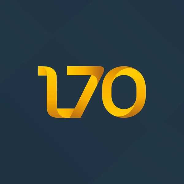 Gemeinsamer Brief Logo l70 — Stockvektor