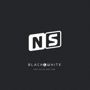 NS harf logo