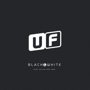 Uf harf Logo kartvizit 