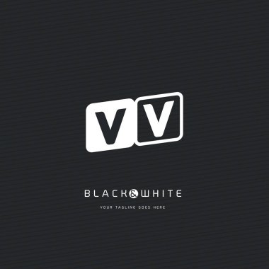 VV harf Logo kartvizit 
