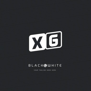 XG Letters Logo Business Card 