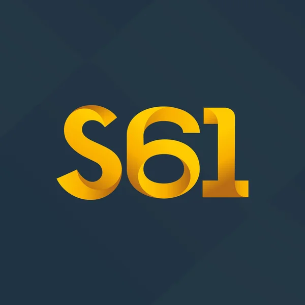 Wspólny list logo S61 — Wektor stockowy