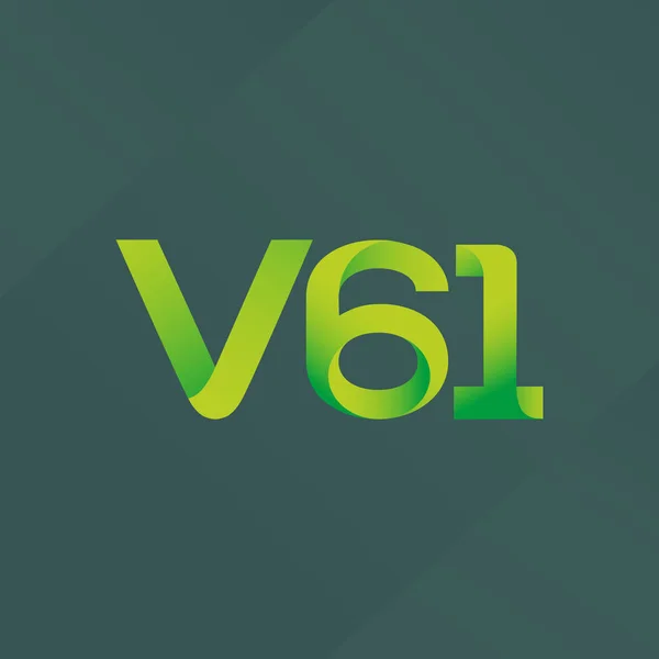 Logotipo da carta comum V61 —  Vetores de Stock