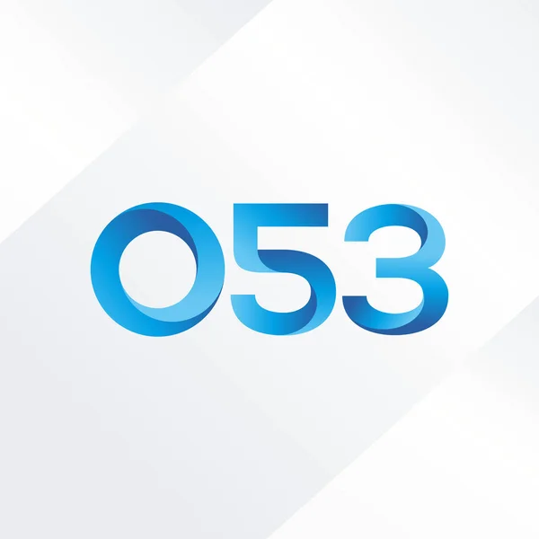 Logotipo da carta comum O53 —  Vetores de Stock