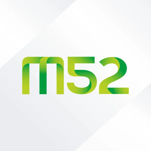 Logo de la carta conjunta M52 — Vector de stock