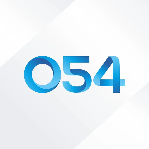 Logotipo da carta comum O54 —  Vetores de Stock
