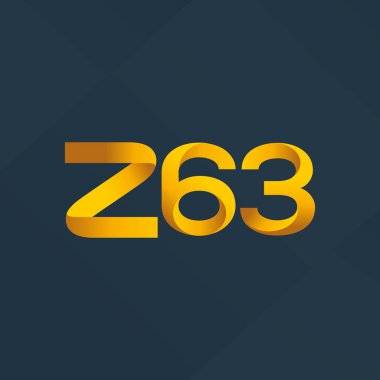 Ortak mektup ve sayı logosu Z63