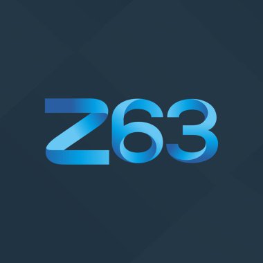 Ortak mektup ve sayı logosu Z63