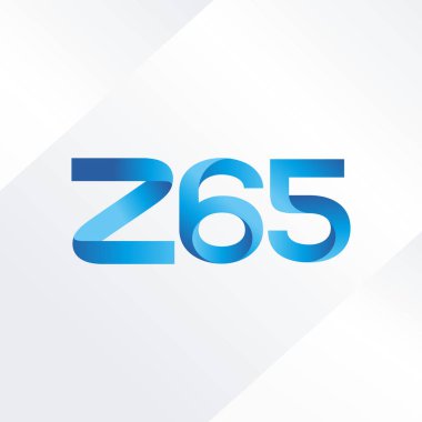 Ortak mektup ve sayı logosu Z65