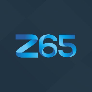 Ortak mektup ve sayı logosu Z65