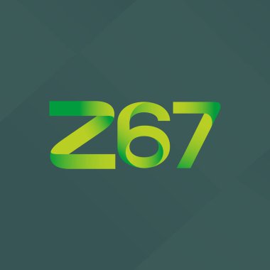 Ortak mektup ve sayı logosu Z67