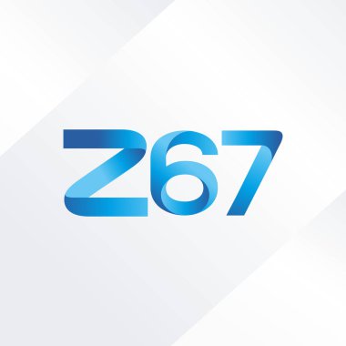 Ortak mektup ve sayı logosu Z67