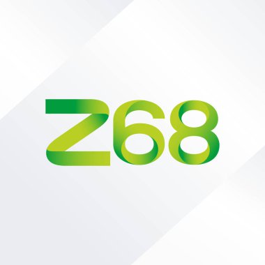 Ortak mektup ve sayı logosu Z68