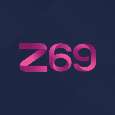 Ortak mektup ve sayı logosu Z69