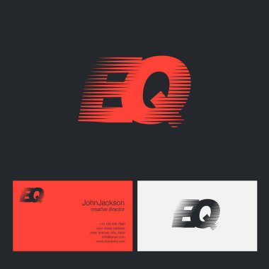 Eq bağlı harf logo