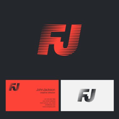 FJ harf logo bağlı