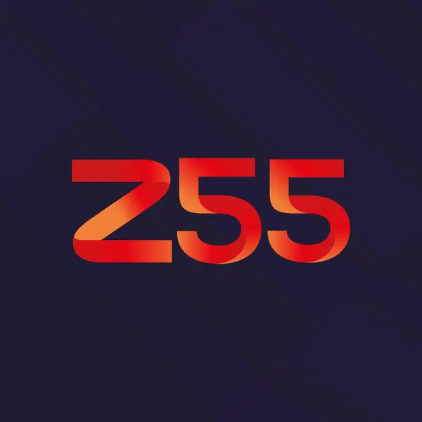 Joint letter logo Z55 — Stock Vector