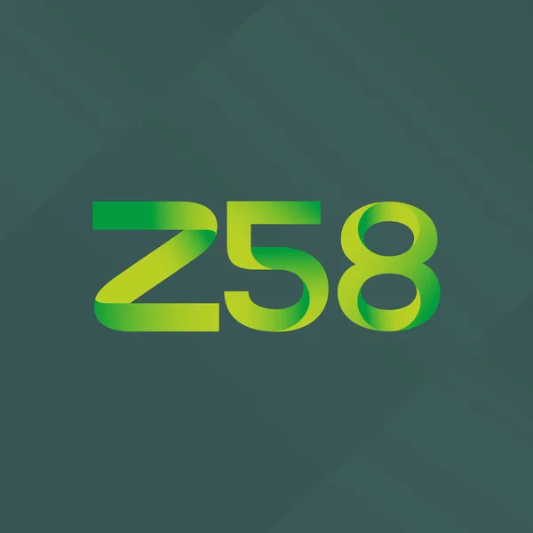 Joint letter logo Z58 — Stock Vector