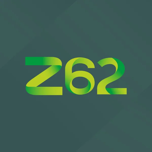 Κοινή επιστολή και αριθμός λογότυπο Z62 — Διανυσματικό Αρχείο
