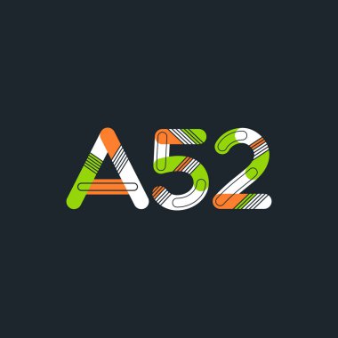 harf ve rakam logosu A52