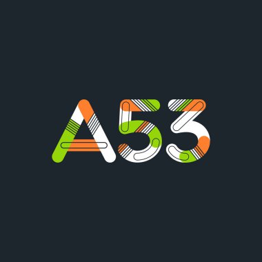 harf ve rakam logo A53