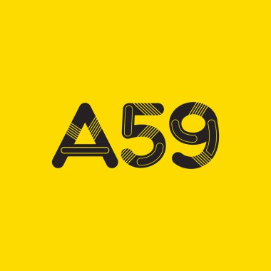 harf ve rakam logosu A59