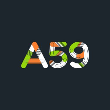 harf ve rakam logosu A59