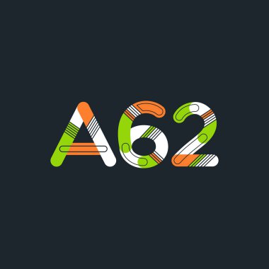 harf ve rakam logosu A62