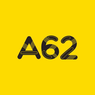 harf ve rakam logosu A62
