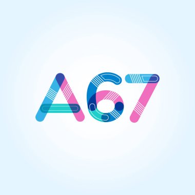 harf ve rakam logosu A67