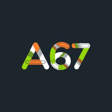 harf ve rakam logosu A67
