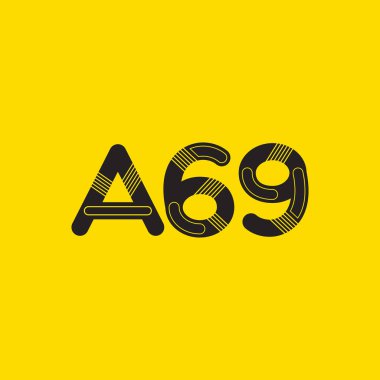 harf ve rakam logo A69