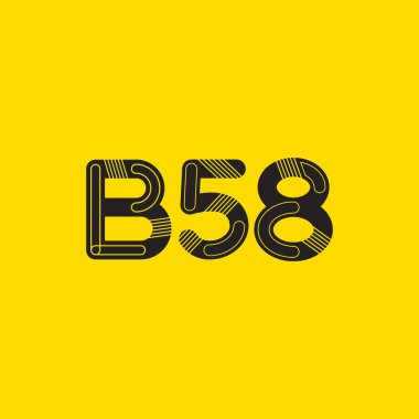 harf ve rakam logosu B58