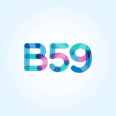 harf ve rakam logo B59