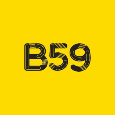 harf ve rakam logo B59