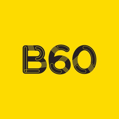 harf ve rakam logosu B60