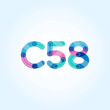 harf ve rakam logosu C58