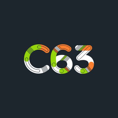 harf ve rakam logosu C63