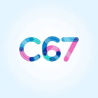 harf ve rakam logosu C67