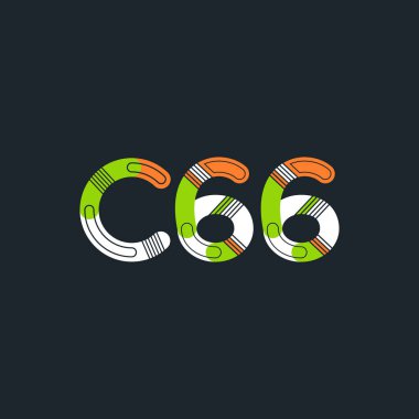 harf ve rakam logosu C66
