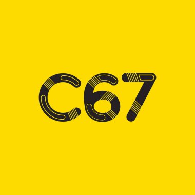 harf ve rakam logosu C67