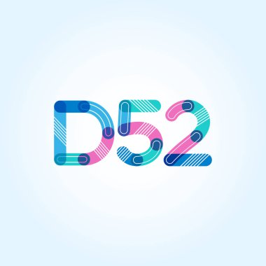 harf ve rakam logosu D52
