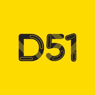 harf ve rakam logo D51