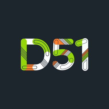 harf ve rakam logo D51